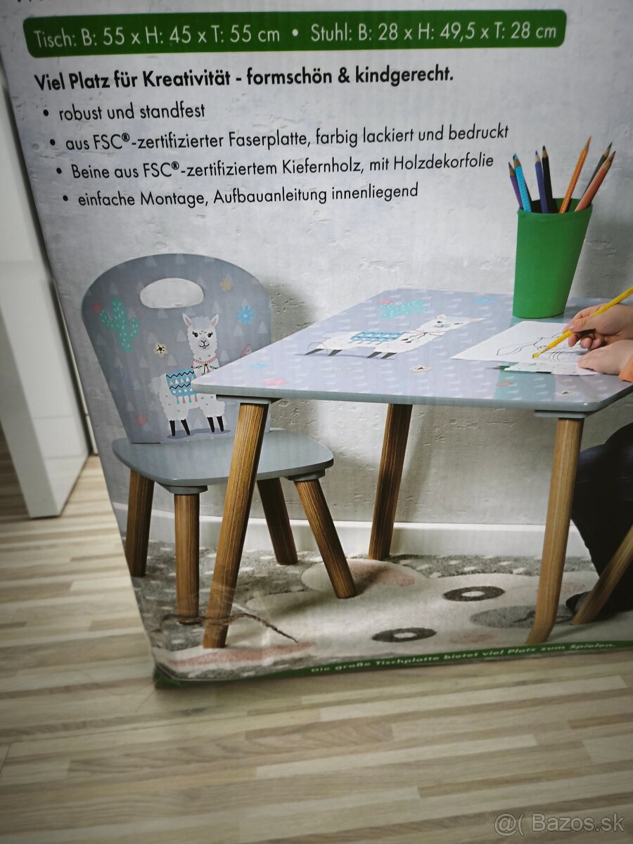 Detský stolík so stoličkami Kesper - 5