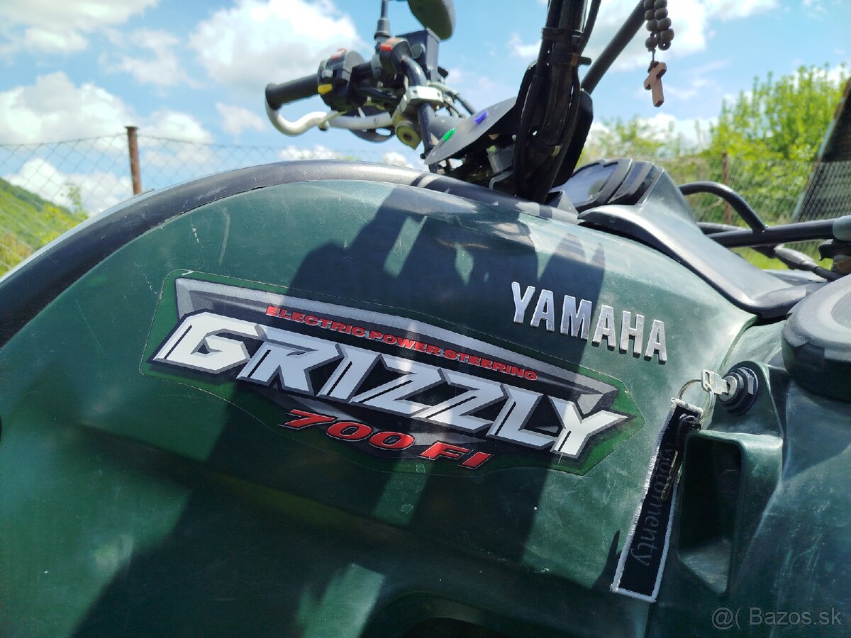 Yamaha Grizzly 700 s Tp p+ŠPZ