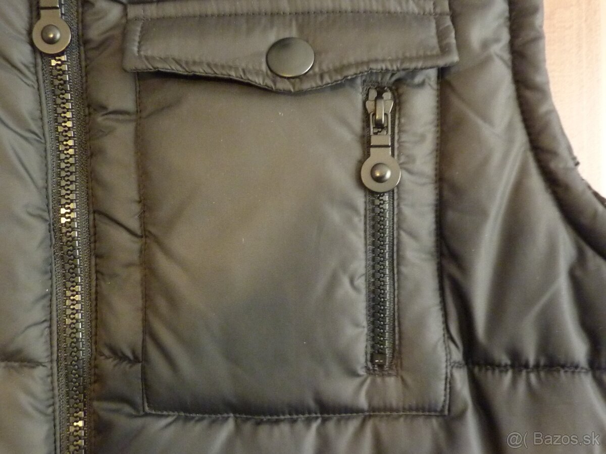 F&F- pánska zimná bunda bez rukávov - 5