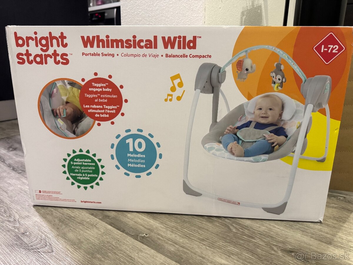 Elektrická hojdačka pre bábätka - 5