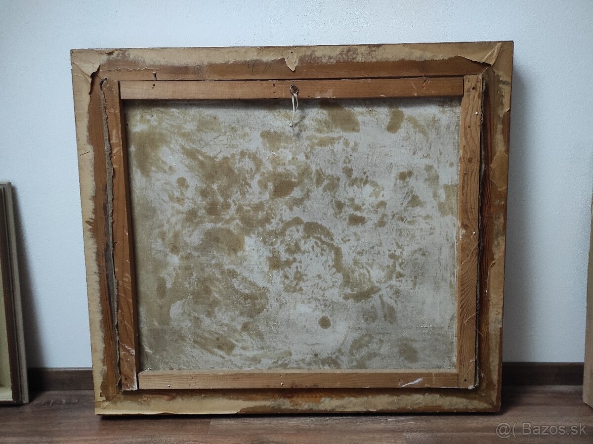 Starý obraz Kytica velky - 5