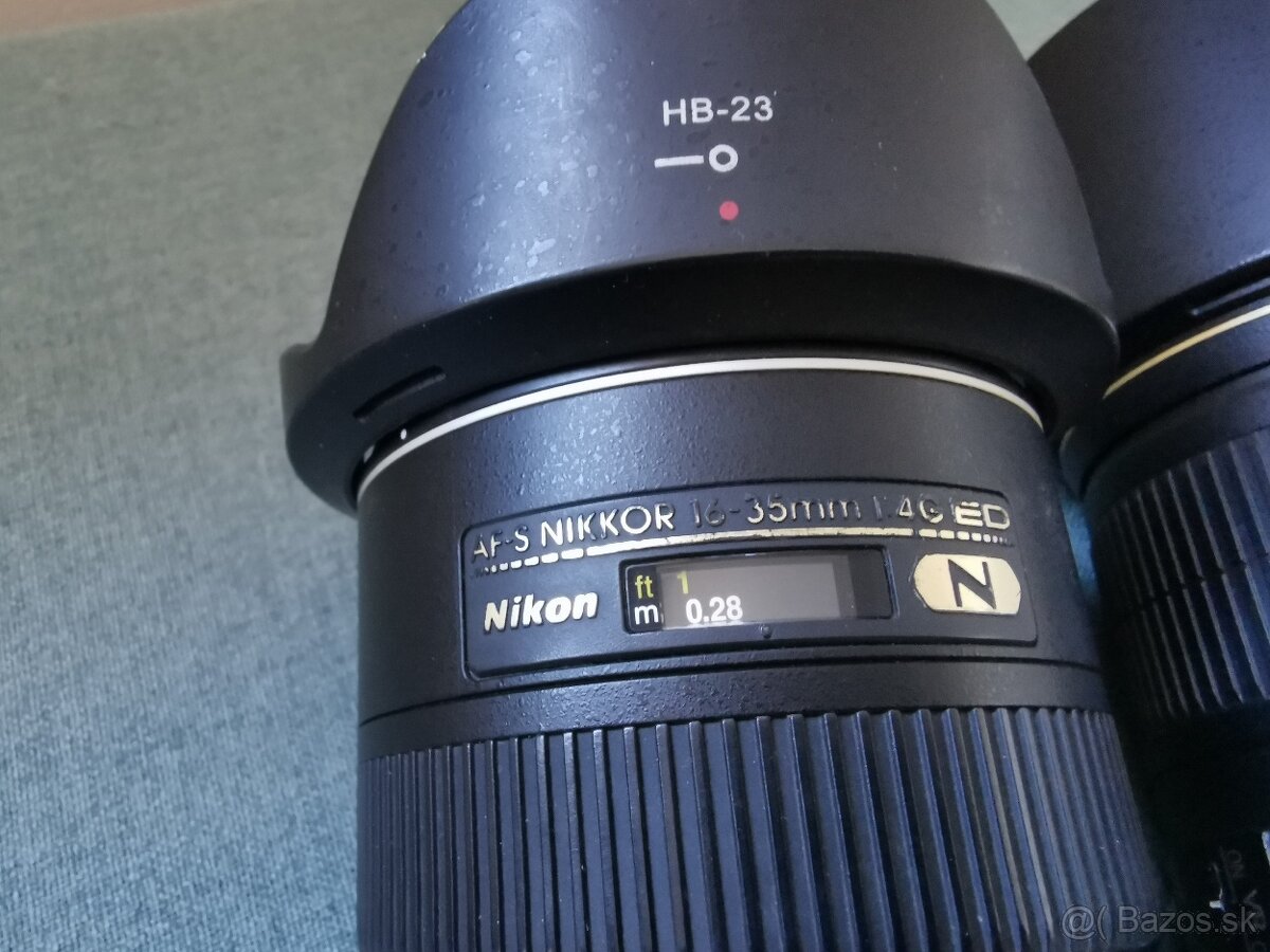 Nikon 16-35mm f4 + 70-200mm f4 - 5