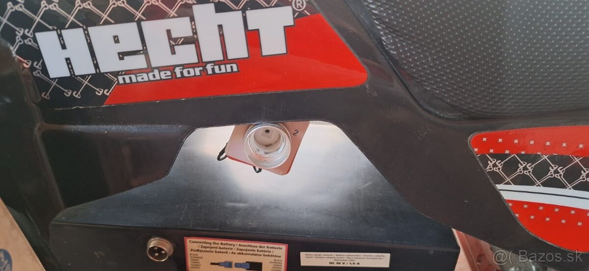 Detská elektrická štvorkolka Hecht