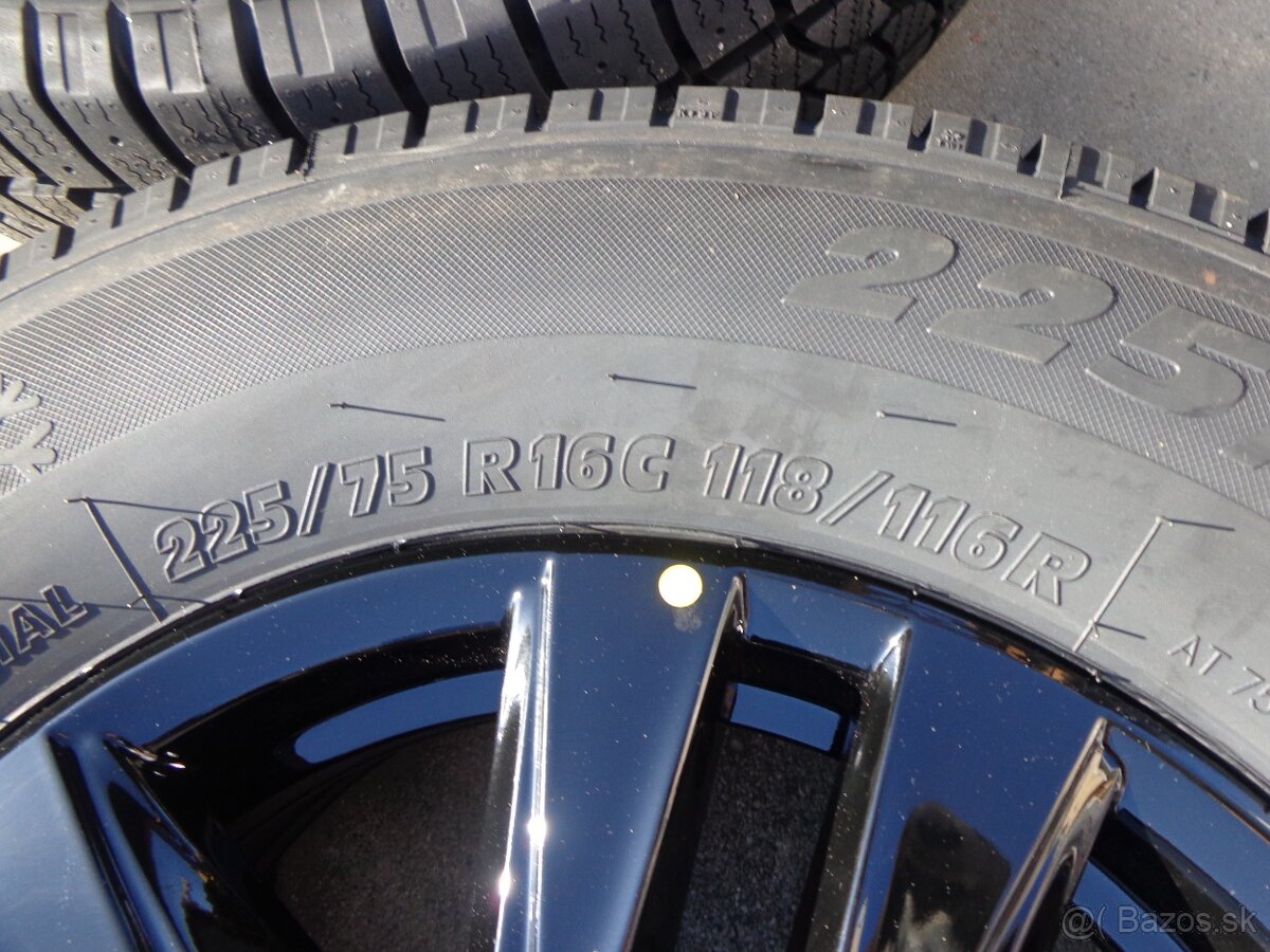 5x120 R16C Man Tge / VW Crafter zimna sada kolies - 5