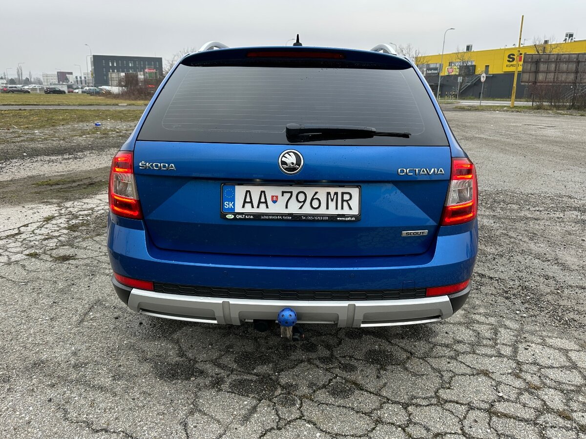 Skoda Octavia Scout 2.0Tdi 110kw 4x4 R.V 2016 kup.na Sk. - 5