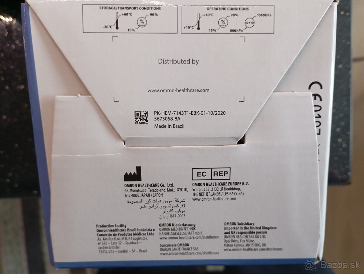 Tlakomer OMRON M2 Intelli IT - 5