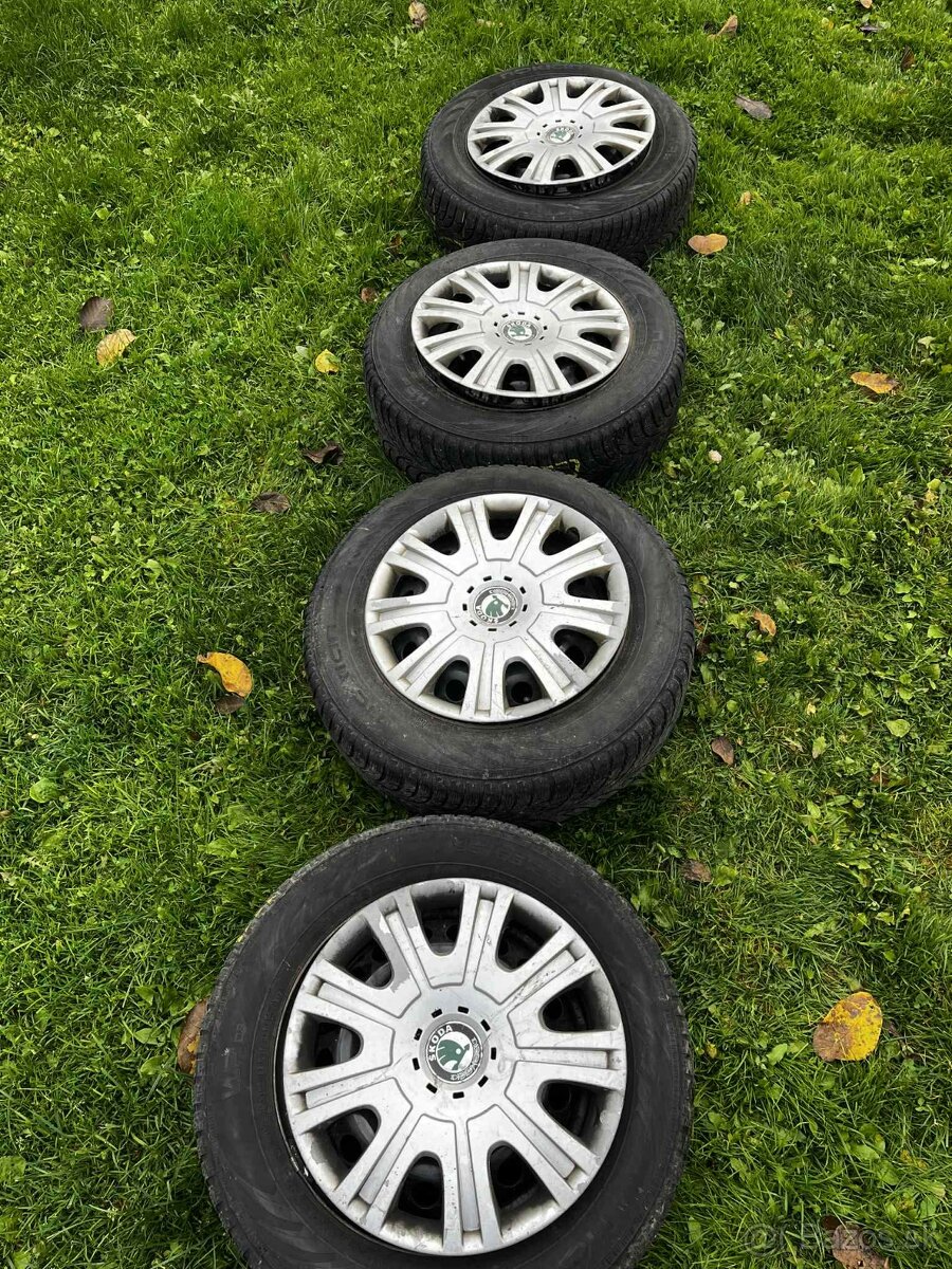 Predám zimné gumy na diskoch - 5