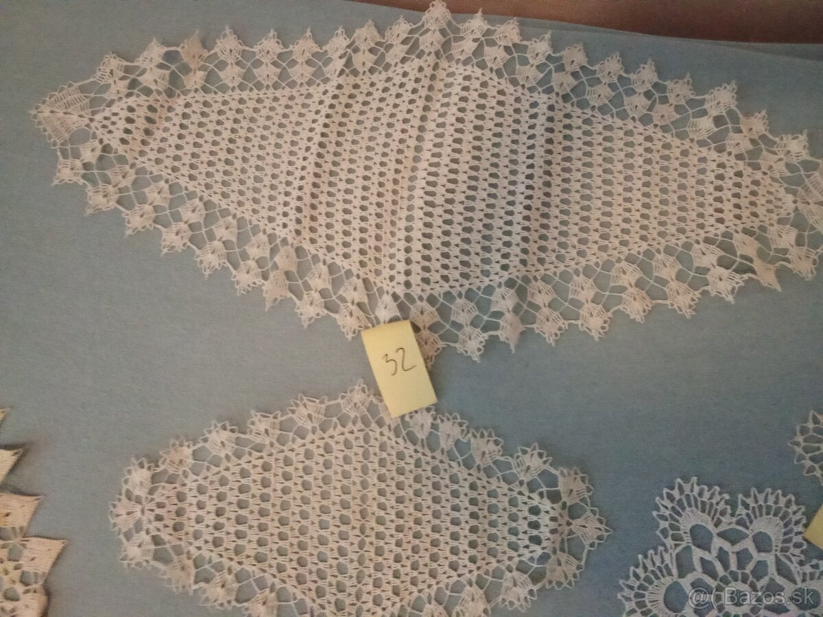Predám háčkované obrusy , obrúsky - 5