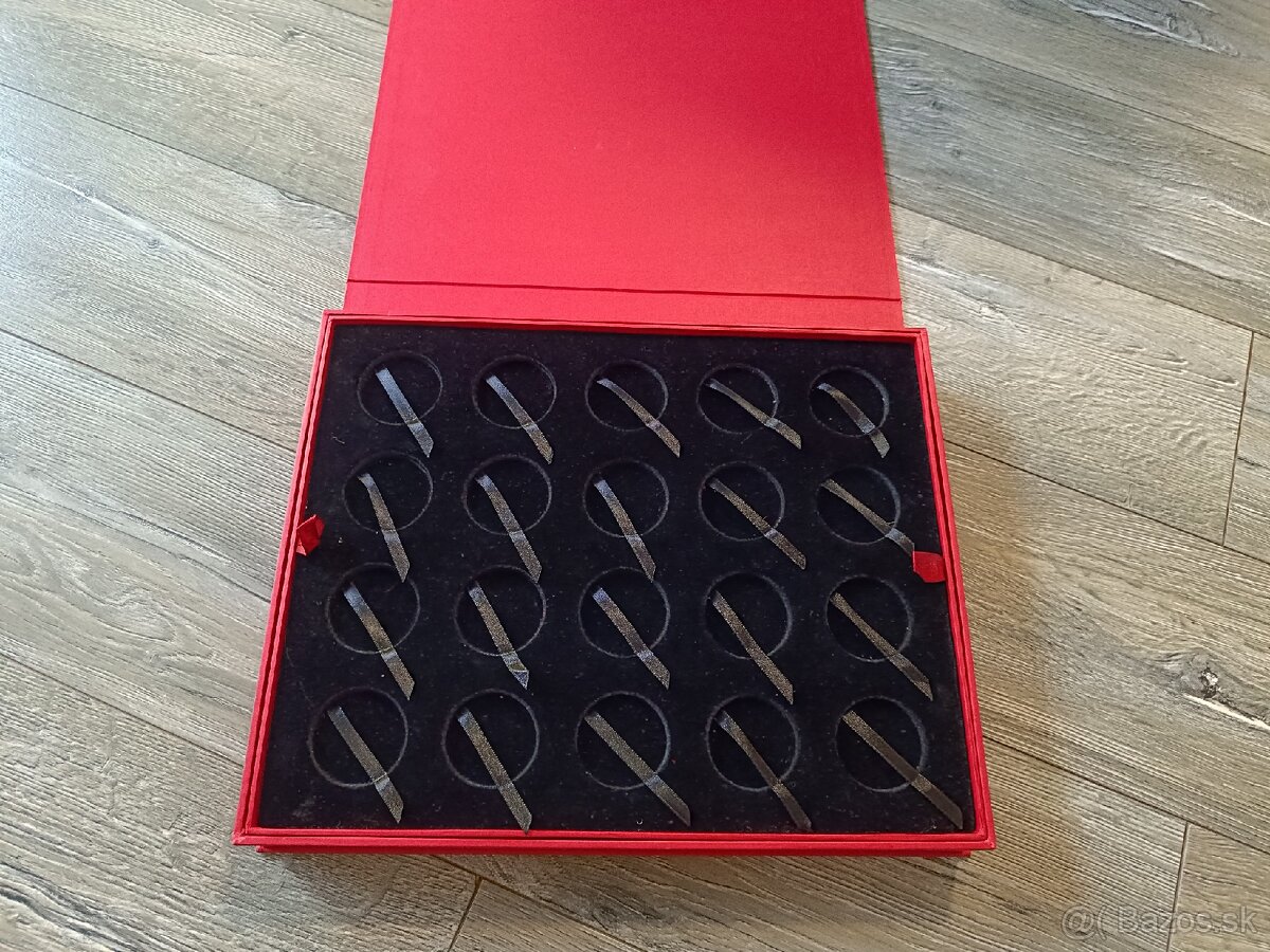 Krabička na 40 ks strieb. mincí Čínska Panda - 5