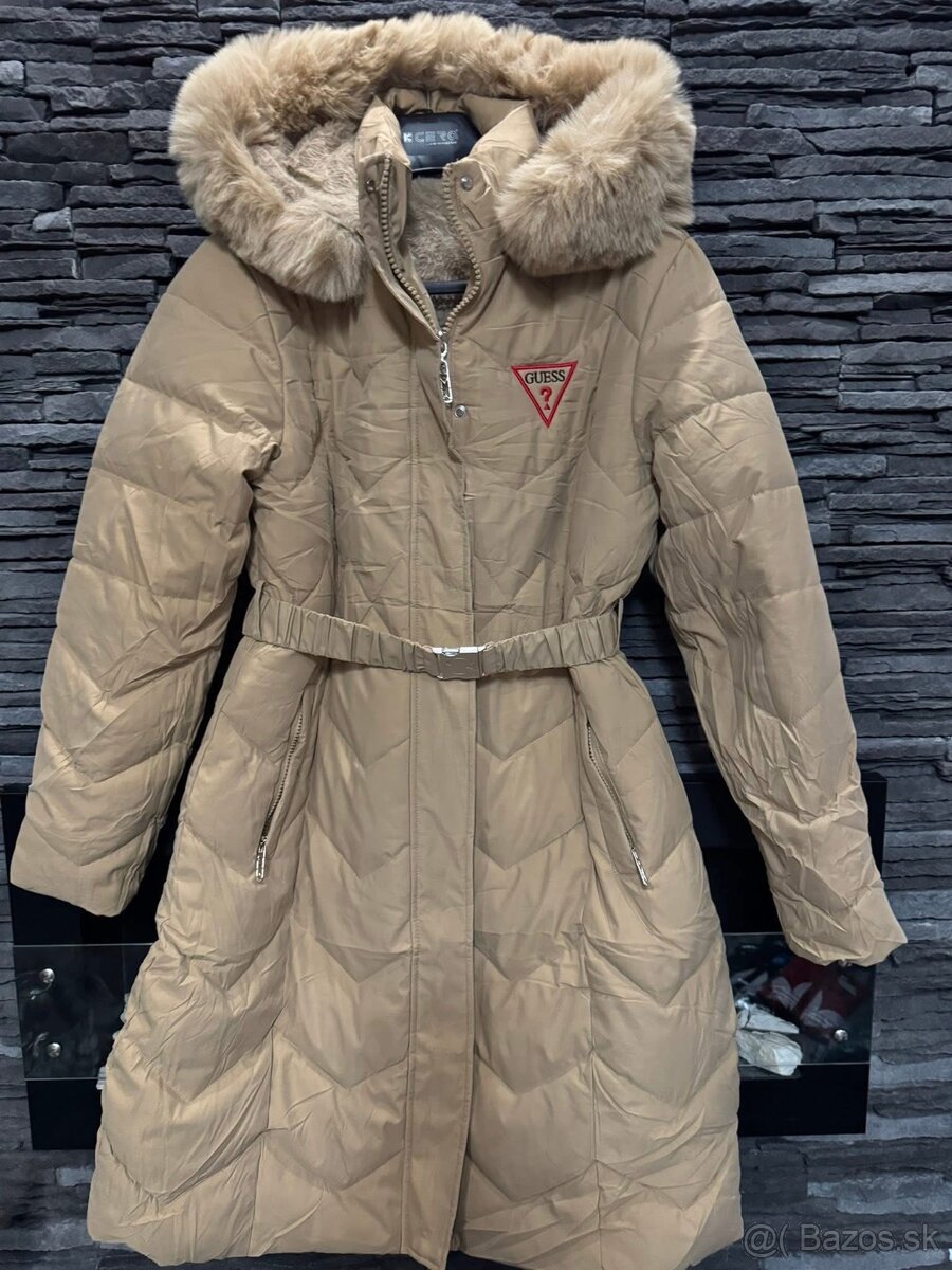 Hnedá bunda Guess - 5