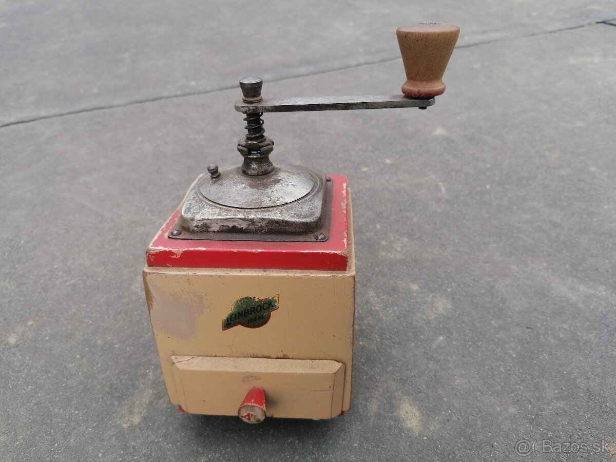 Predám starožitný mlynček na kávu Leinbrock Ideal - 5