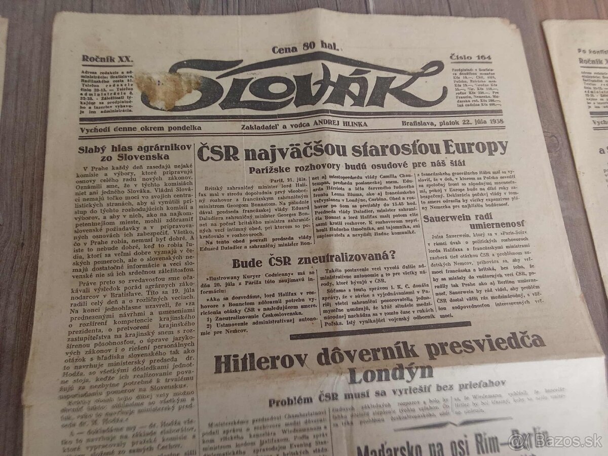 3 x noviny SLOVAK -zaujimave a putave cisla - 5