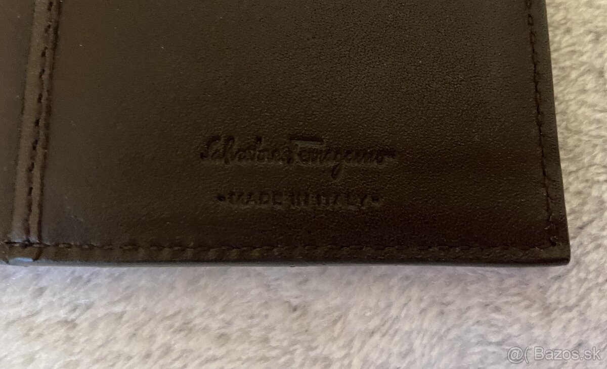 Kožená peňaženka Salvatore Ferragamo - ORIGINÁL - top stav - 5