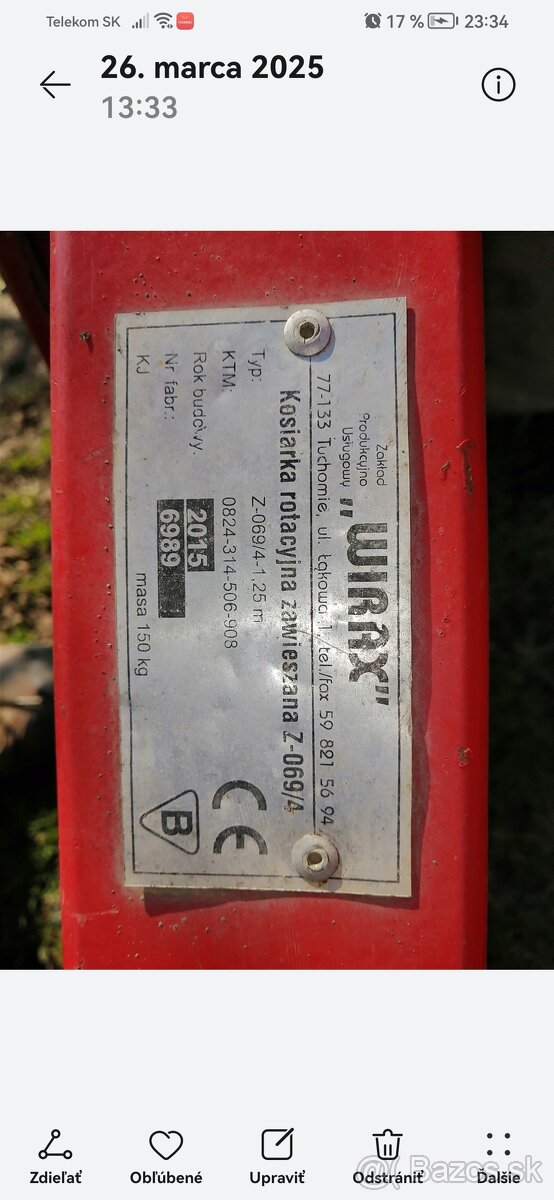 Bubnova kosačka - 5