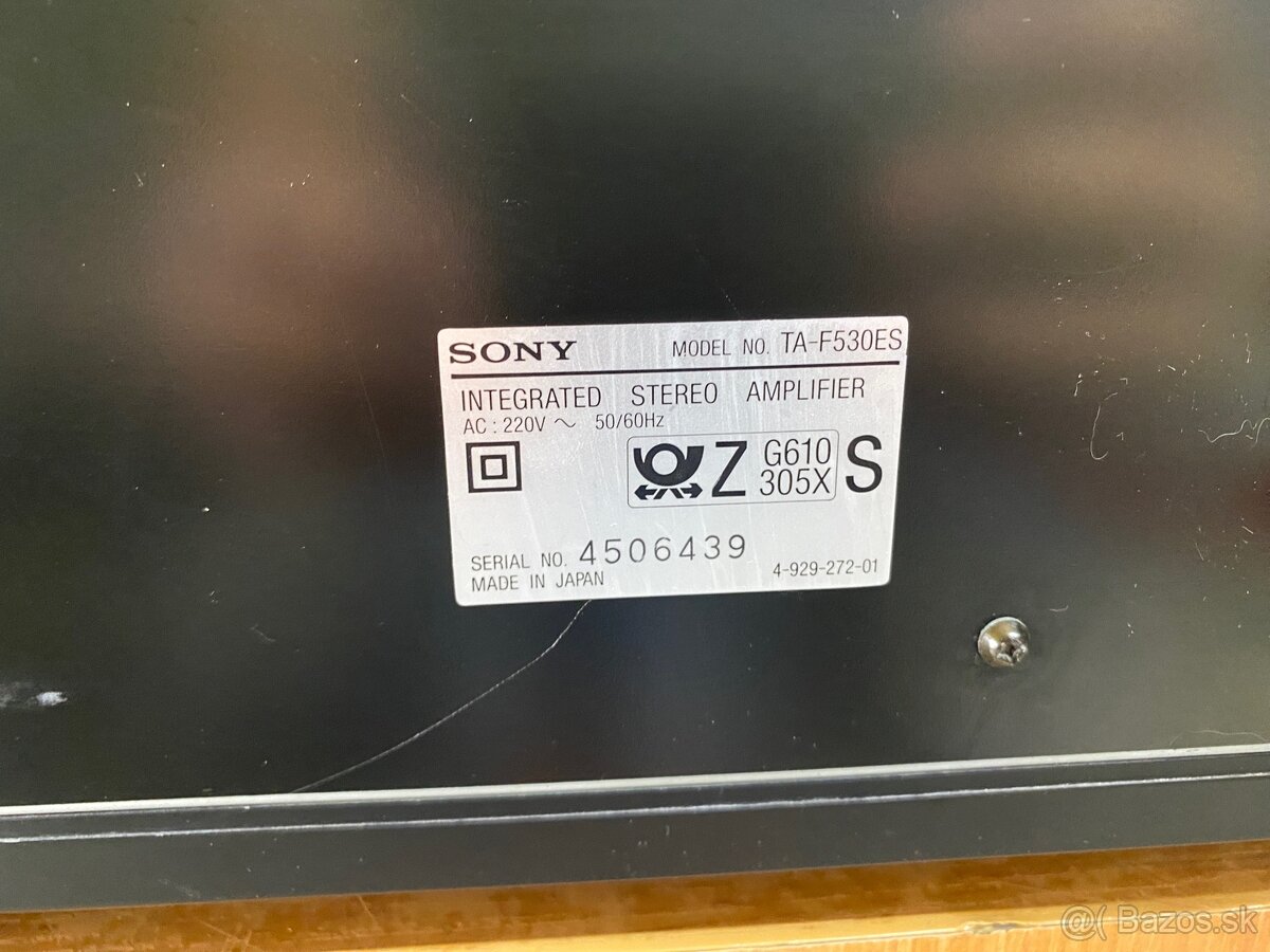 SONY INTEGRATED STEREO 530ES - 5