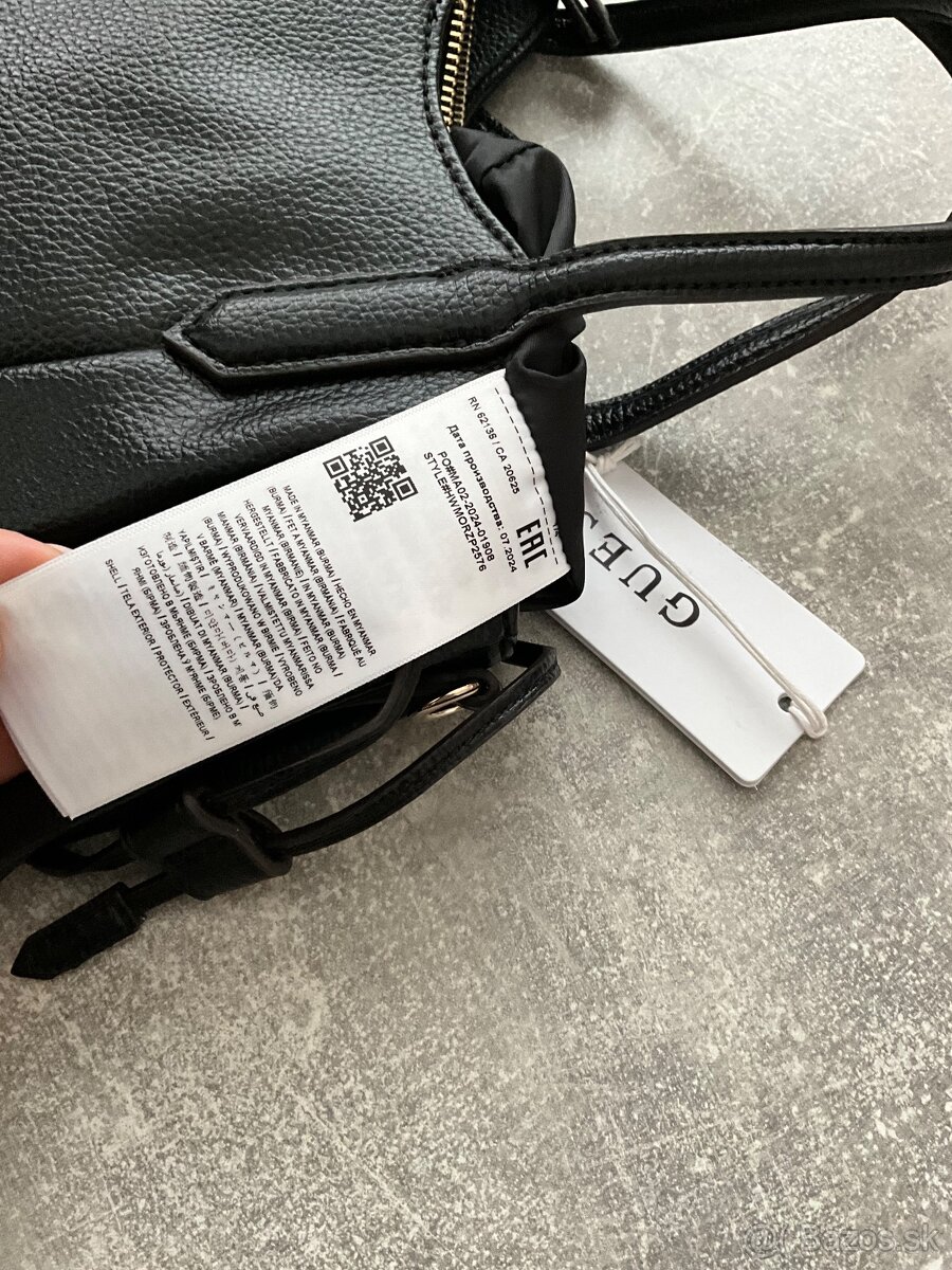 Čierna kabelka Guess NOVÁ - 5