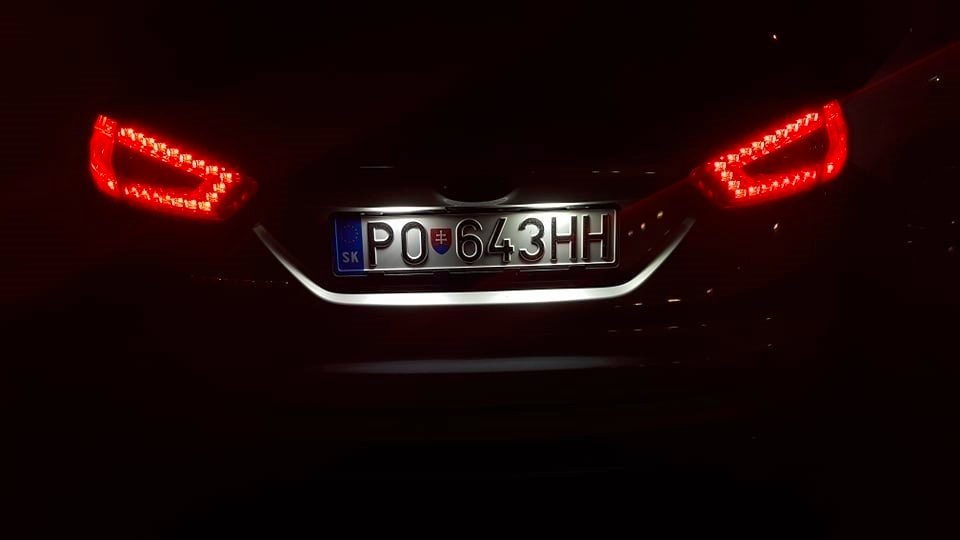 LED ŠPZ FORD Mondeo mk4 mk5 Focus Kuga Ranger - 5