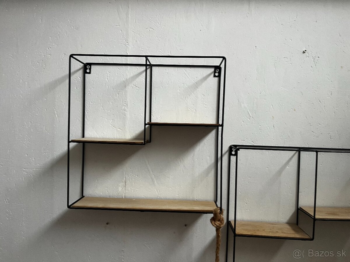 6 x policka kov - drevo - 5