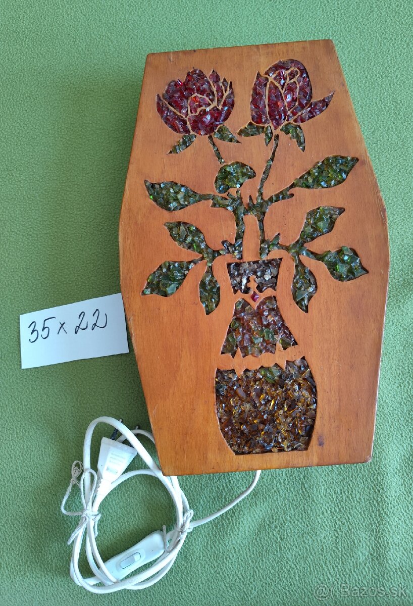 Lampa retro - ručne vyrobená - 5