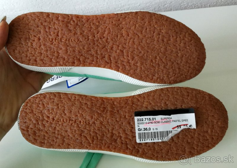 SUPERLEGA CLASSIC PASTEL GREEN Tenisky - 5