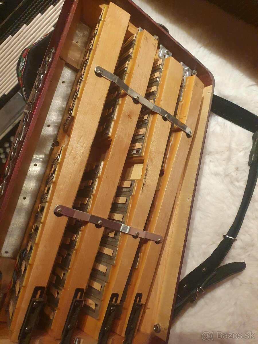 Heligonka italská Accordiola 4 hlas,CF - 5