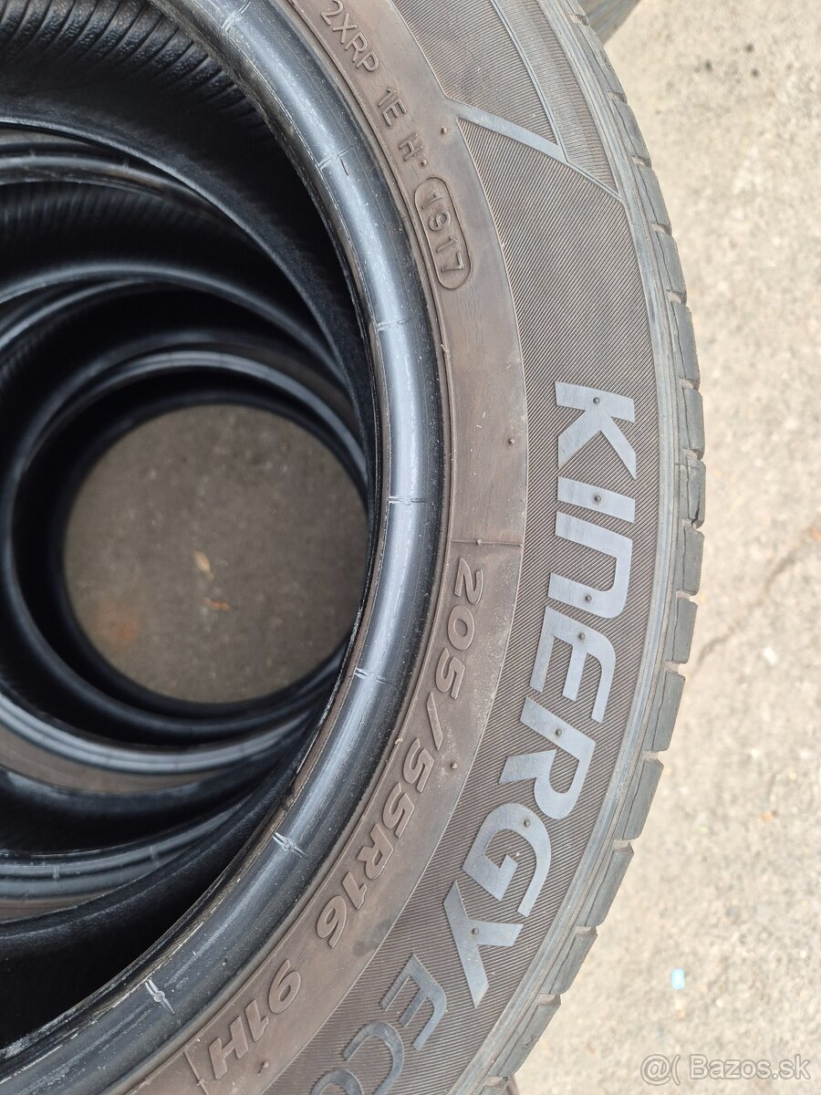Predam letne pneu 4x 205/55R16 Hankook - 5