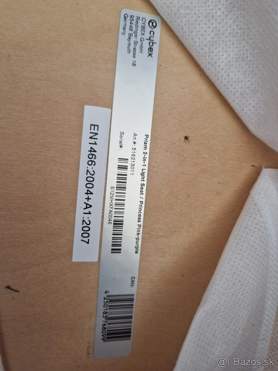 Cybex Priam Platinum 2v1 Seat Purple - 5