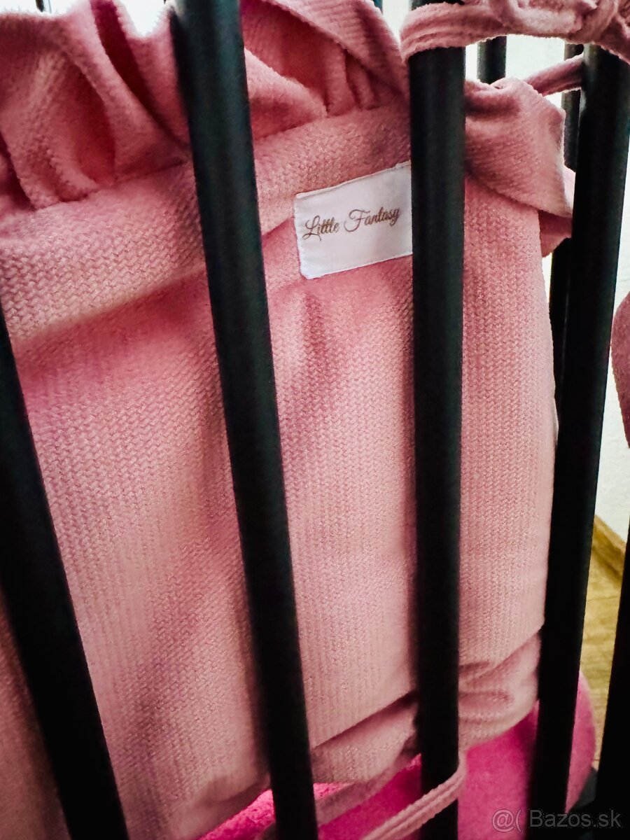 Detská postieľka s matracom a mantinelom - 5