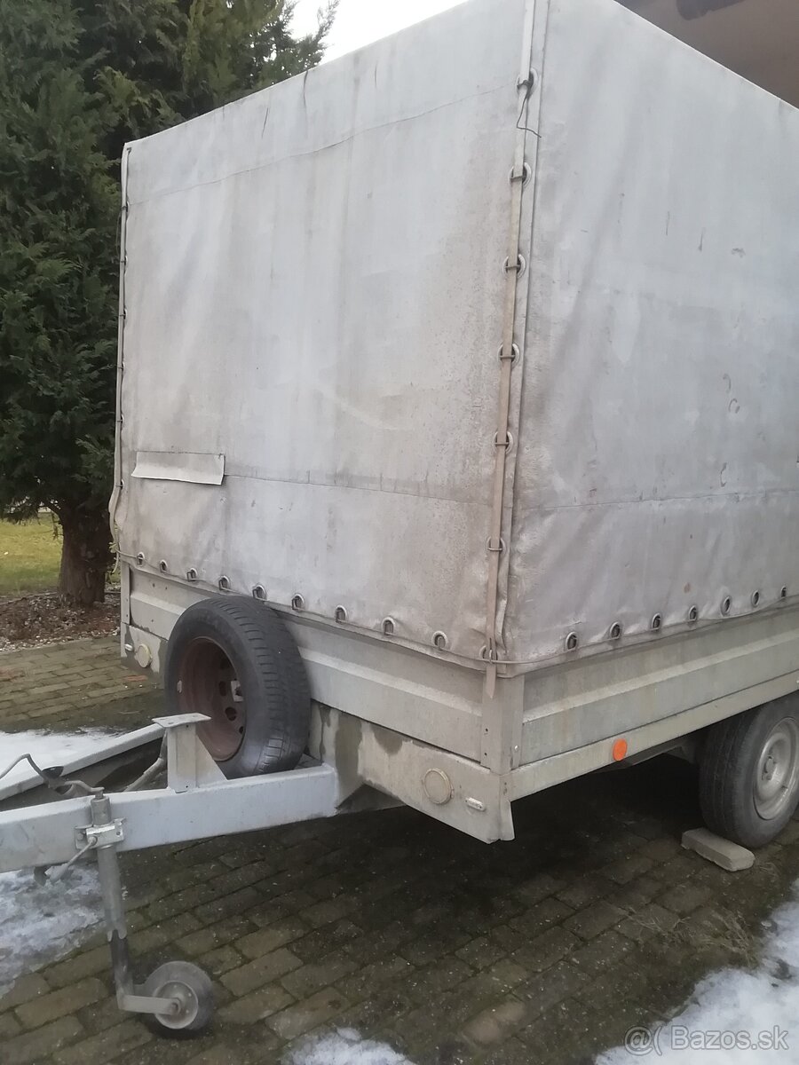 Předám brzdeny plachtovy přívěsný vozik - 5