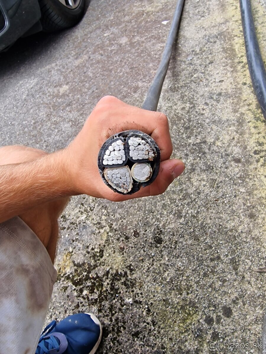 Predám pevné silové káble a elektrický kábel. - 5