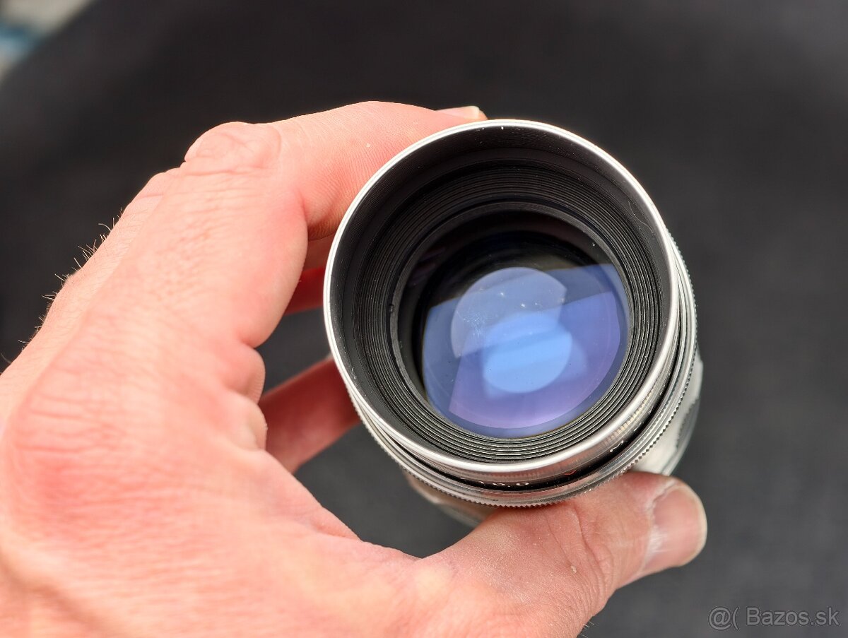 Meyer Optik Trioplan 100mm f2.8 V + REDUKCE SONY - 5