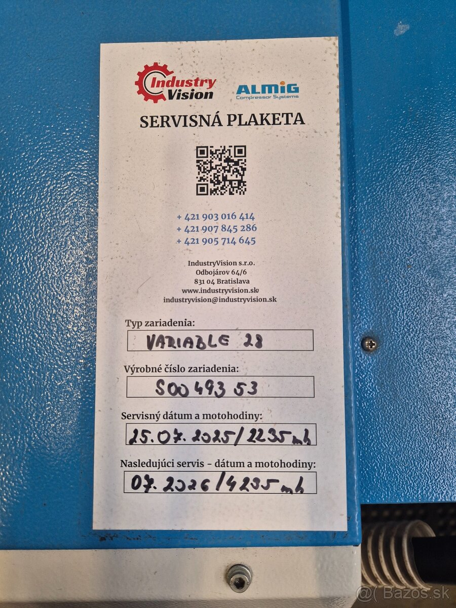 Kompresor Almig variable 28 aj zo sušičom vzduchu - 5