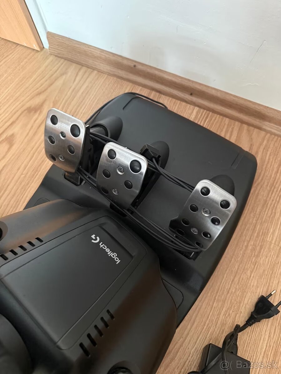 Logitech G29 + Logitech Shifter (radiaca páka) – kompletný s - 5