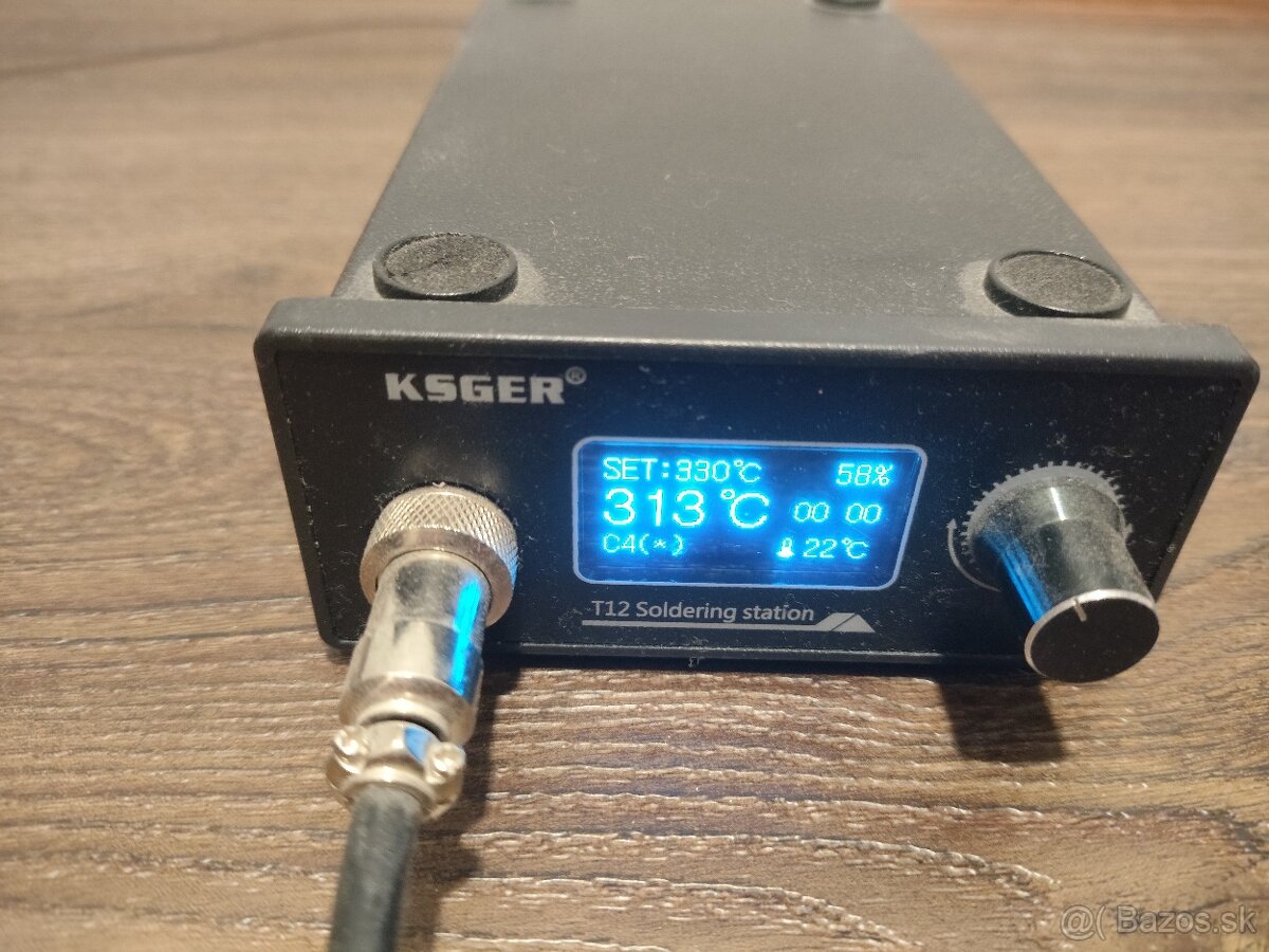 100W spájkovačka KSGER s OLED displejom - 5