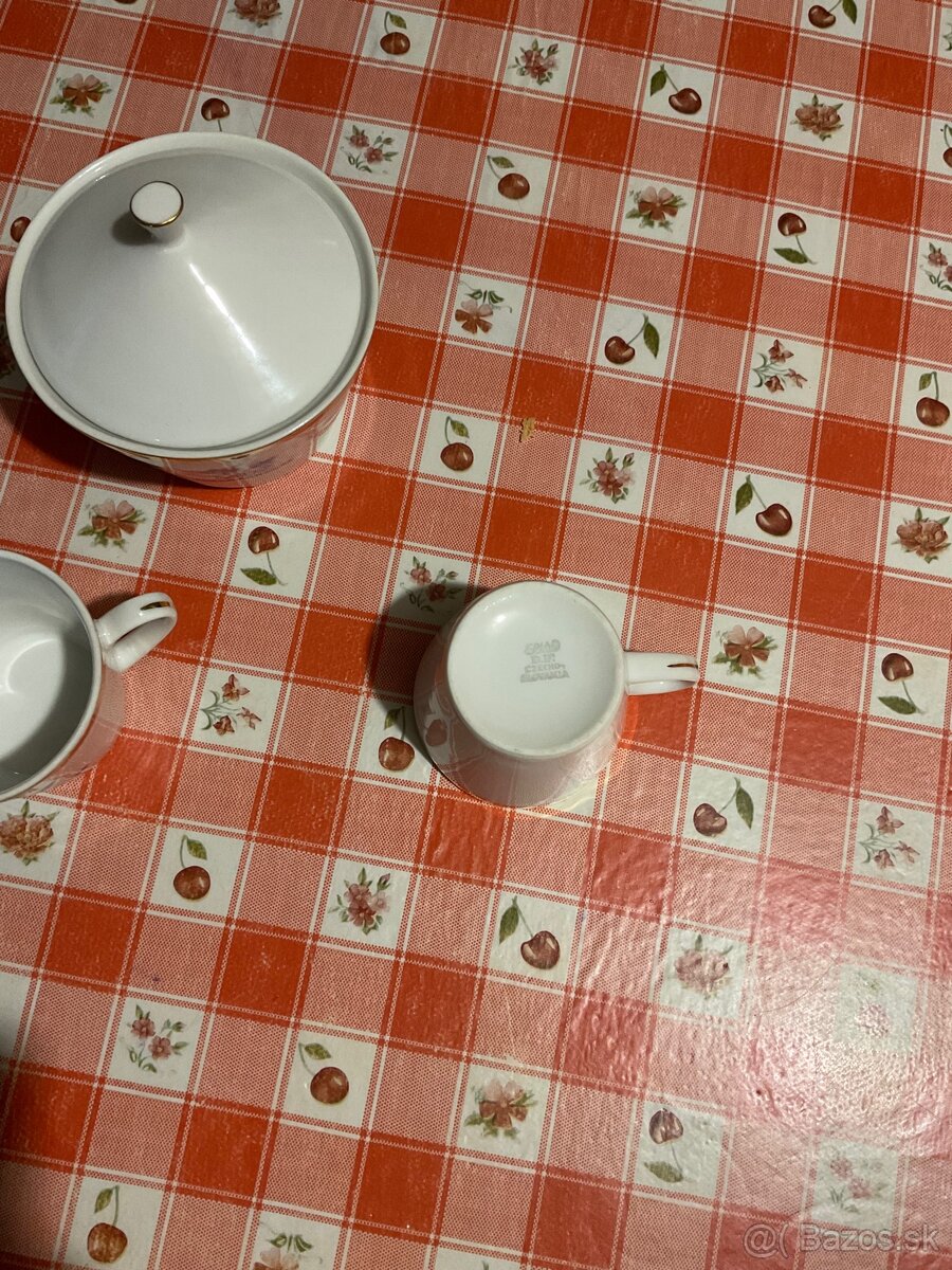 Mokka poháriky a cukrovnička - 5