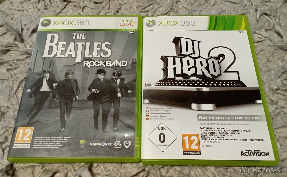 Karaoke mikrofón + 2 hry na XBOX 360 - 5