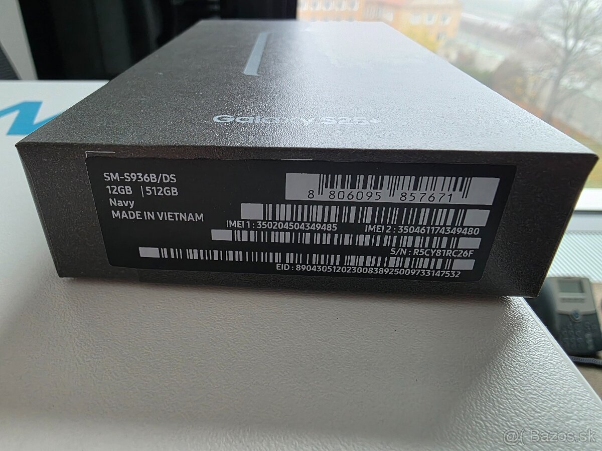 Predám Samsung Galaxy S25+ 5G (12/512GB) Navy | STAV NOVÉHO - 5