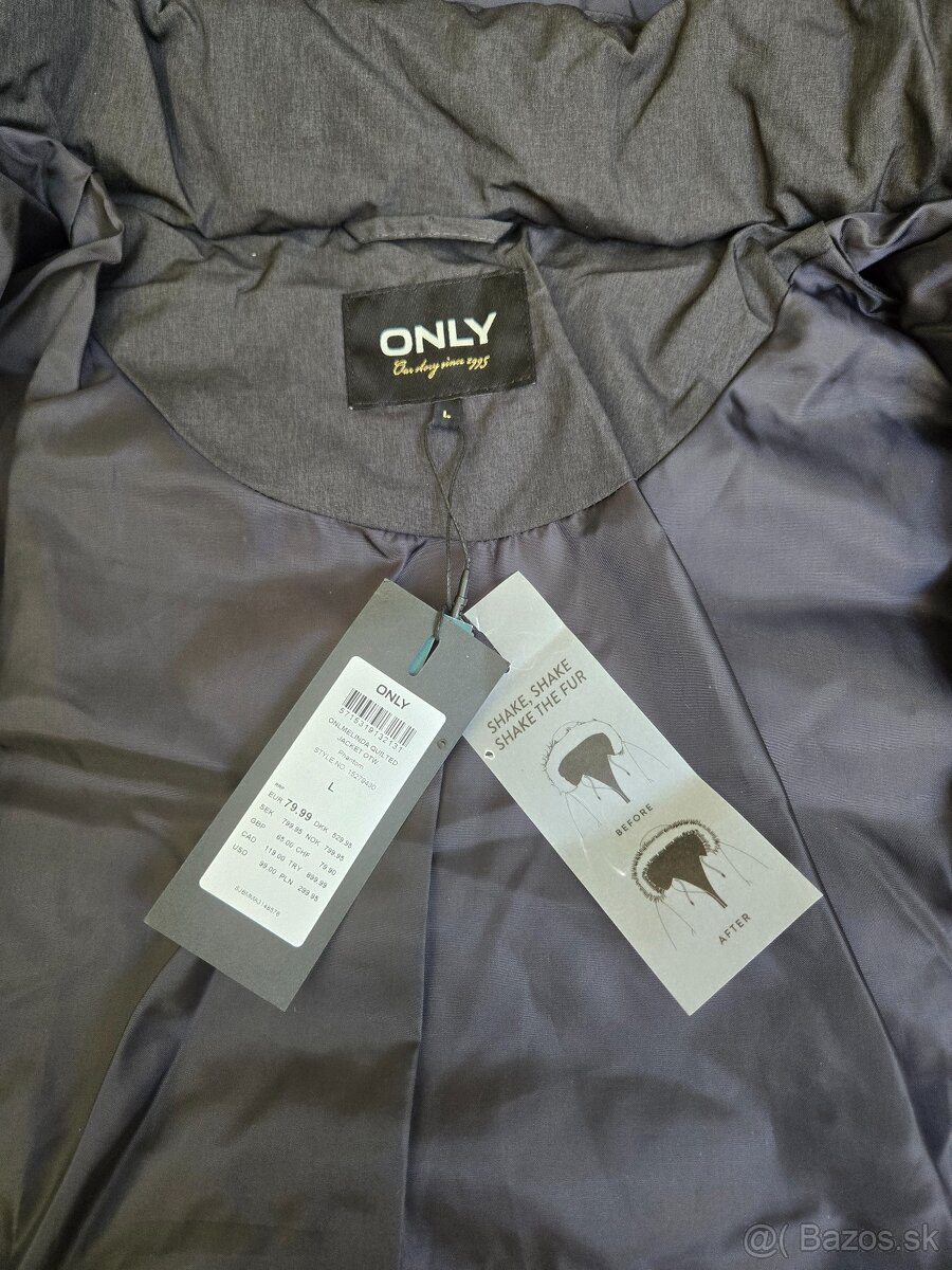 Oblý dámska bunda veľkosť L - 5