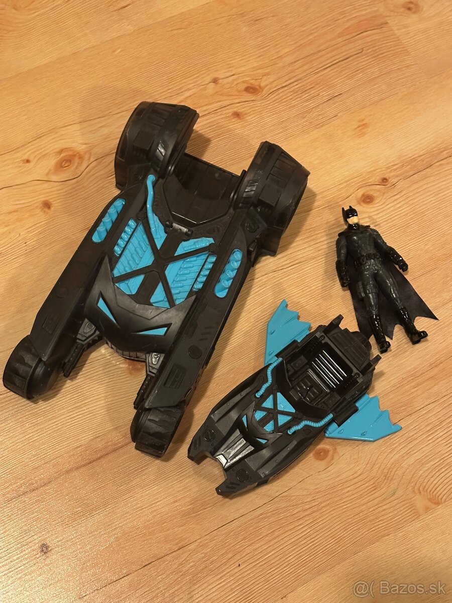 Batmobil 2in1 + postavička Batman (2ks) - 5