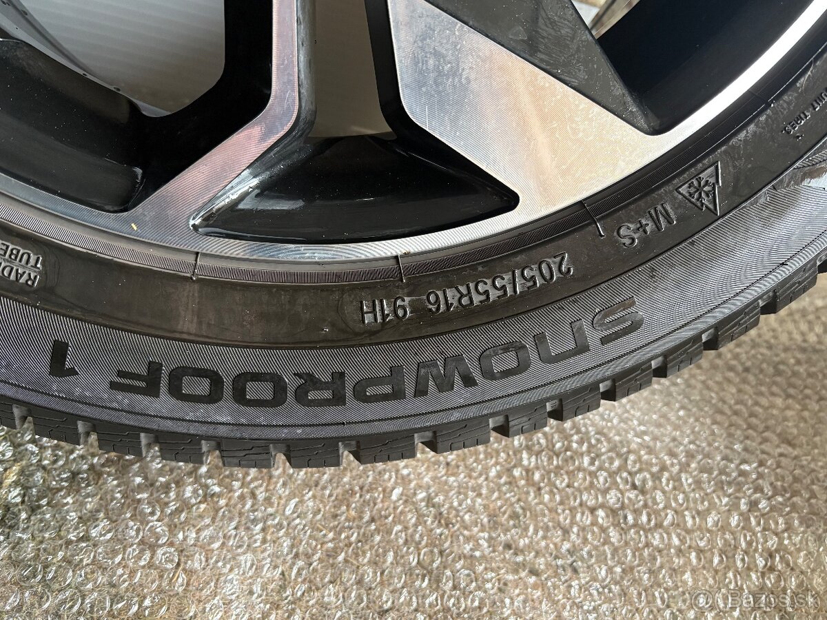 ⭐ Raptor Carbonado “16” disky, Nokian Snowproof 1 205/55 R16 - 5