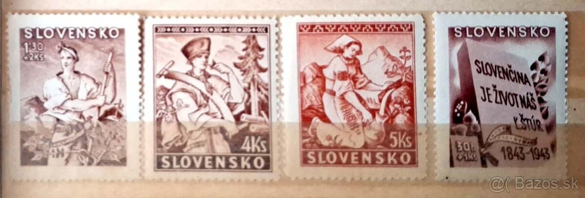 Známky Československo ,Slovenský štát ,Protektorat - 5
