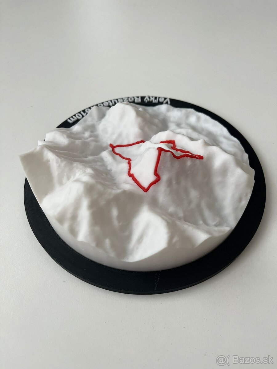 3D personalizovaná mapa tvojej turistiky - 5