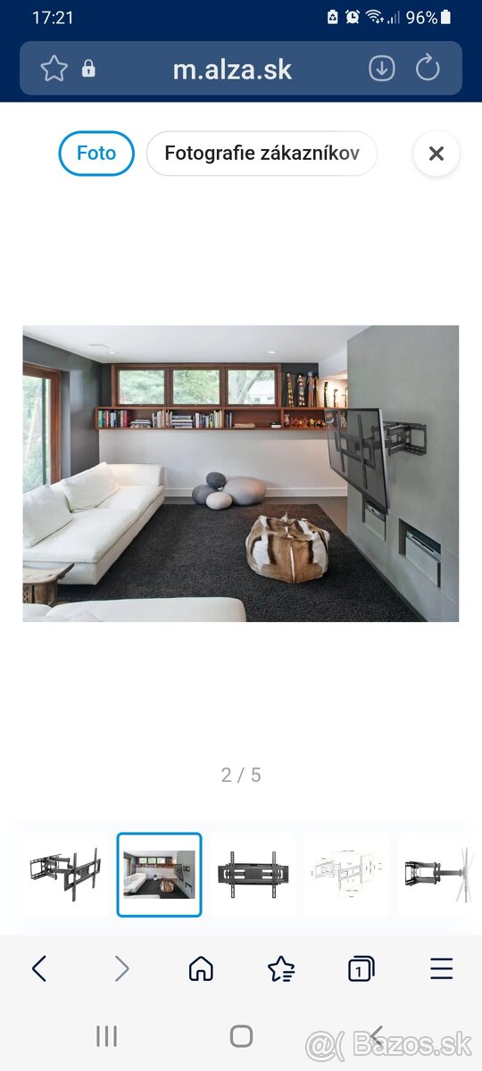 Predam klbovy drziak na TV - 5