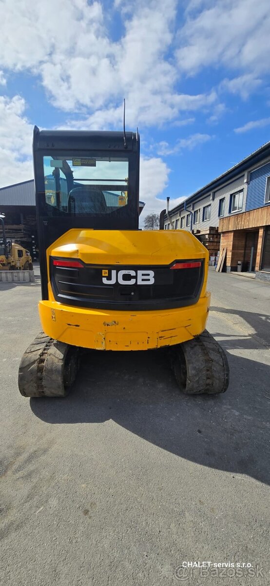 Minibagr JCB 57C-1, r.v. 2020, 1573 mth, nové pásy - 5