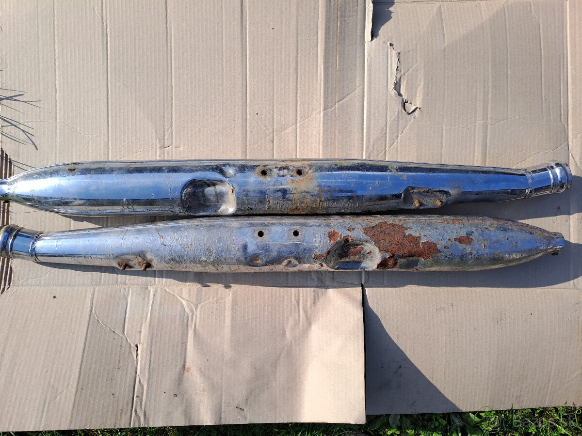 Výfuky jawa 250, 350 Californian - 5