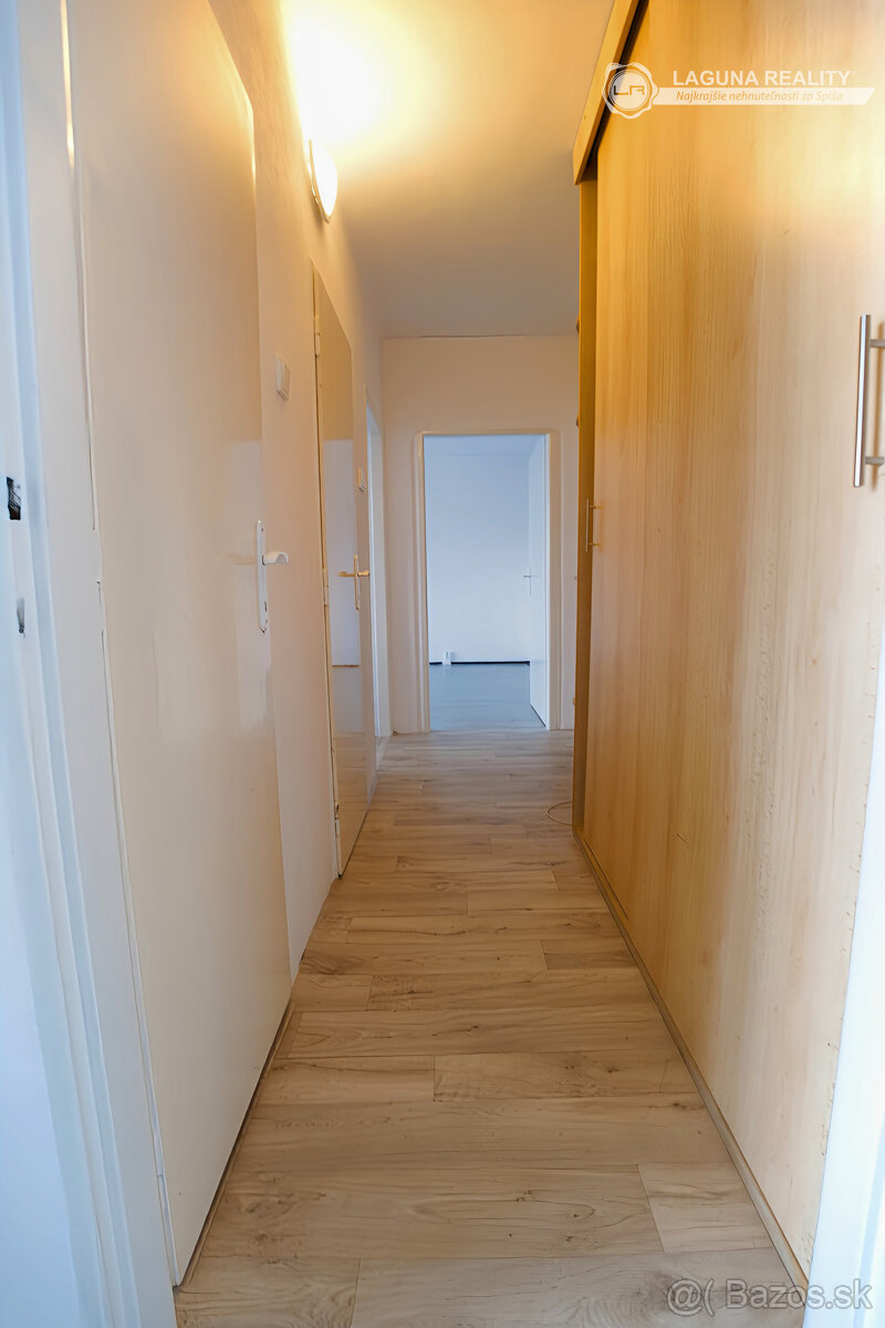 Slnečný byt 2+1 s loggiou v centre, Banícka ul., Sp. N. Ves - 5