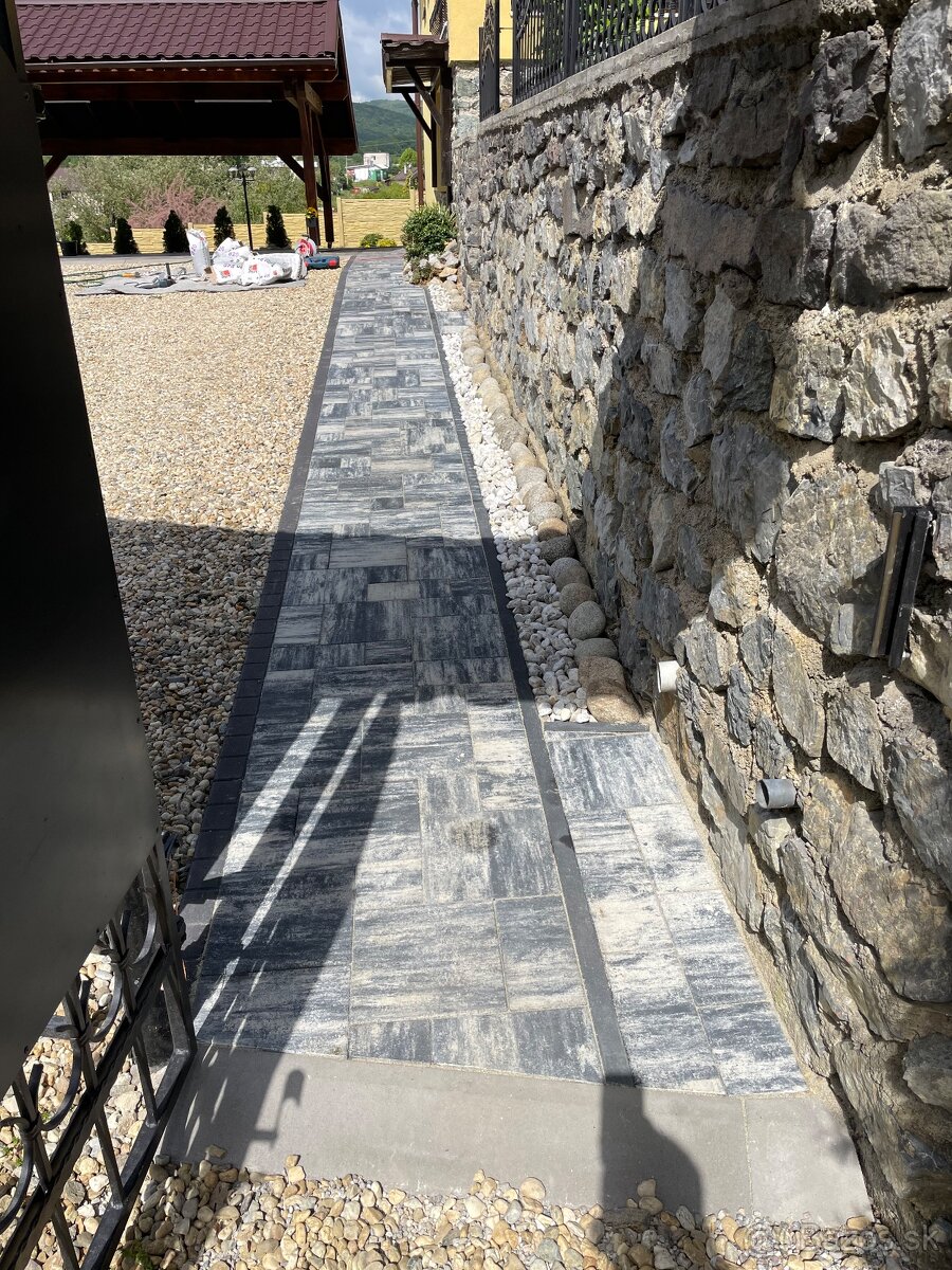 Pokladka zamkovej dlažby - 5