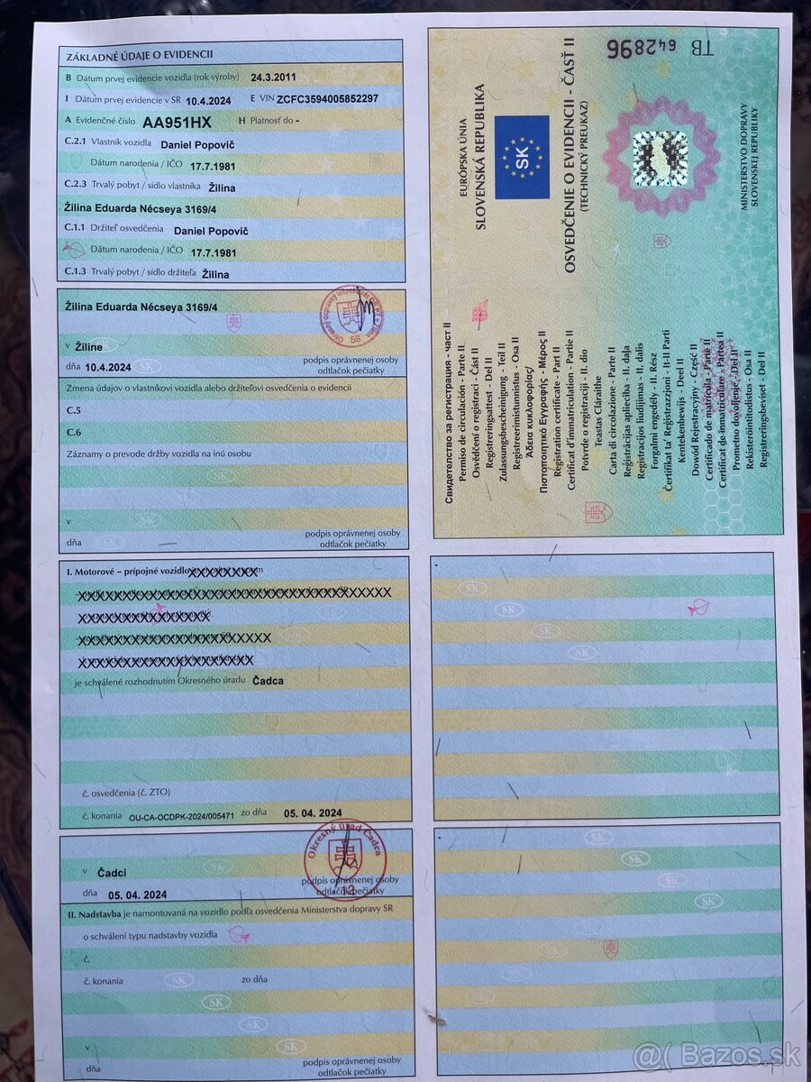 Iveco Daily 35C13V 13,2 valník - 5