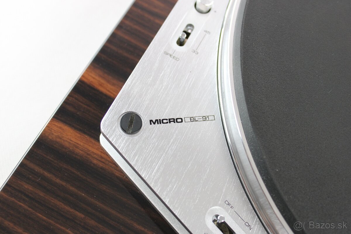 Gramofón MICRO SEIKI BL-91 + SAEC WE-308 - 5