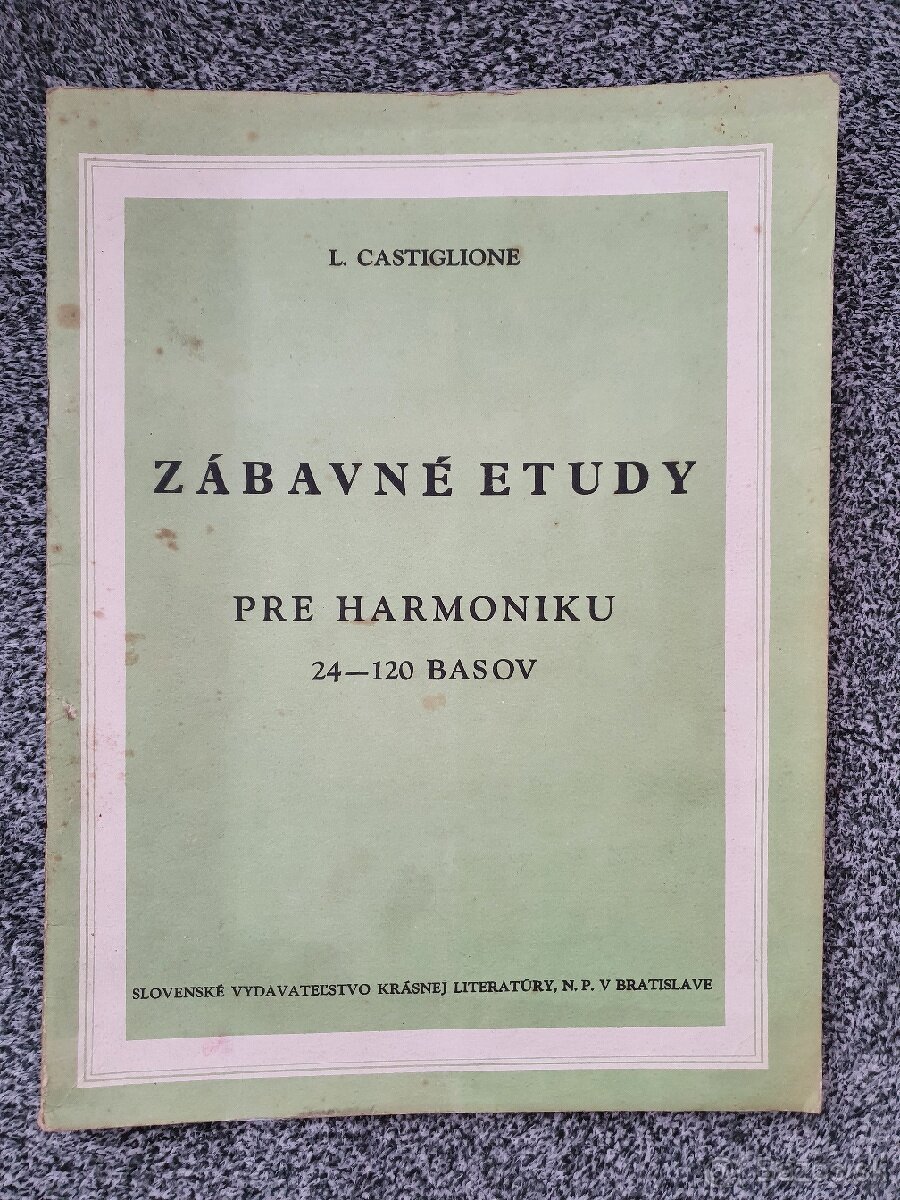 Príručky pre hru na harmonike - 5